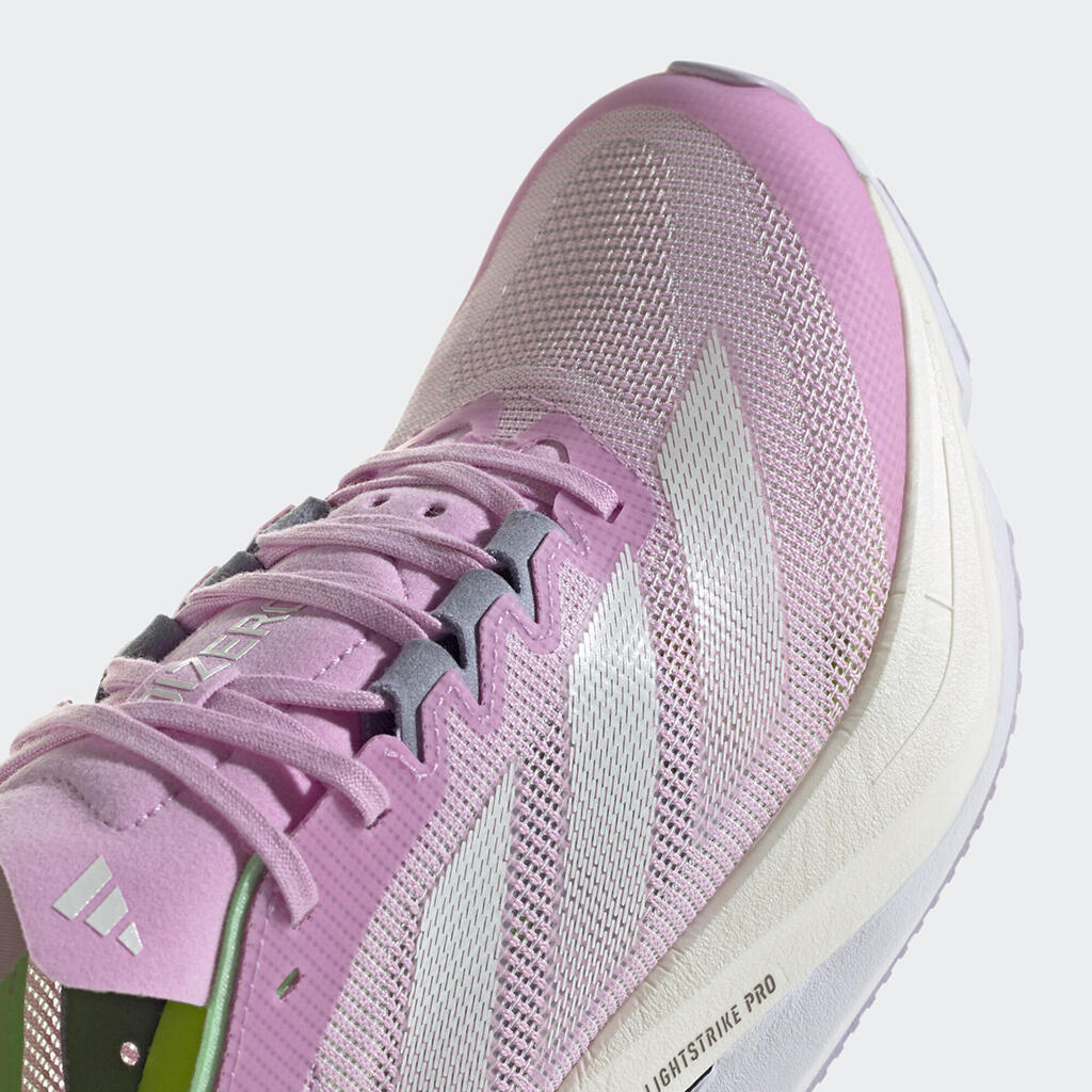 WOMEN'S ADIDAS ADIZERO BOSTON 12 RUNNING SHOES - PINK